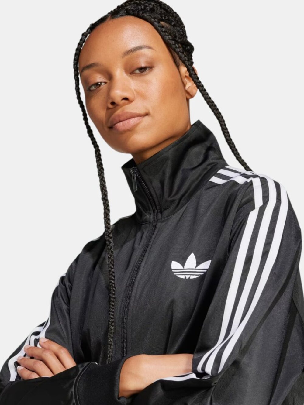 NWT ADIDAS ORIGINALS ADICOLOR CLASSIC FIREBIRD LOOSE TRACK TOP SIZE L JC8251 - Picture 5 of 6